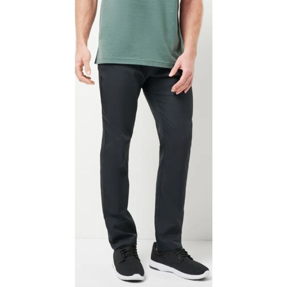 NWOT Mens Travis Mathew Open To Close 2.0 Pant Black Size 35